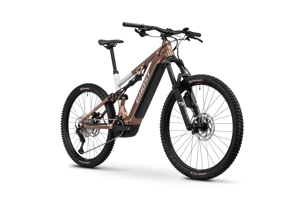 GHOST E-ASX ABS: Full suspension E-MTB with ABS system