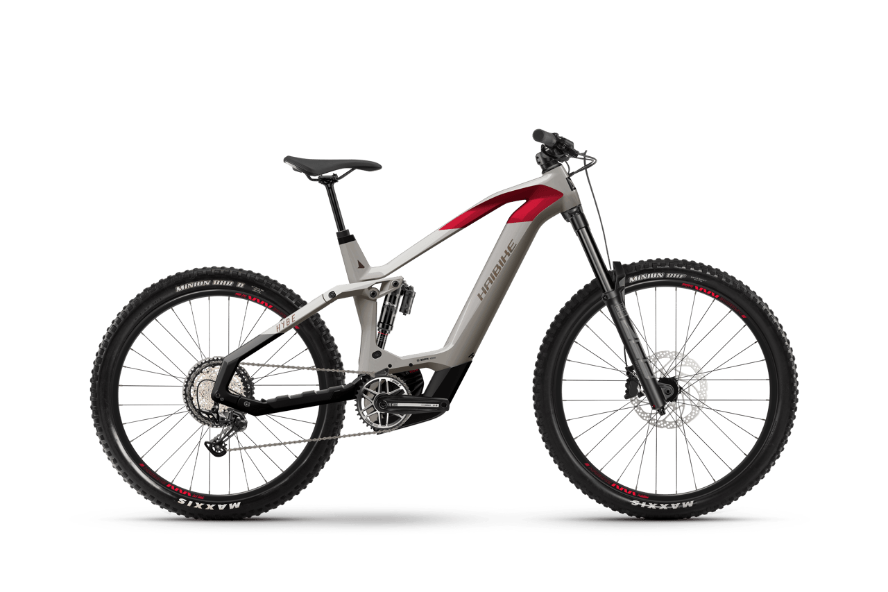Haibike Hybe 9 Grey/Red - E-Bike Store