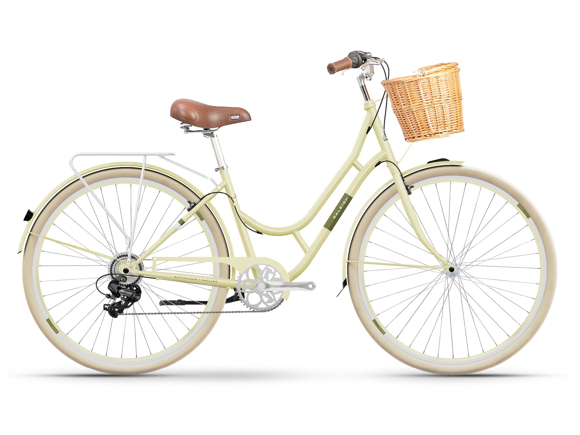 Ladies Classic Ladies Bikes With Baskets On The Front Raleigh
