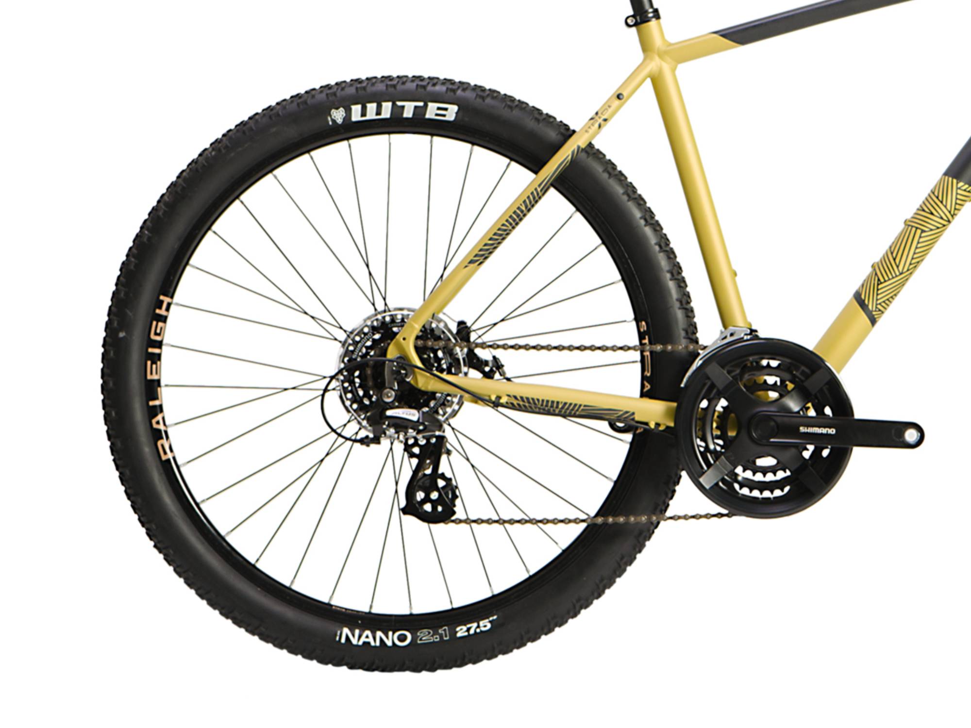 Strada X rear wheel drivetrain