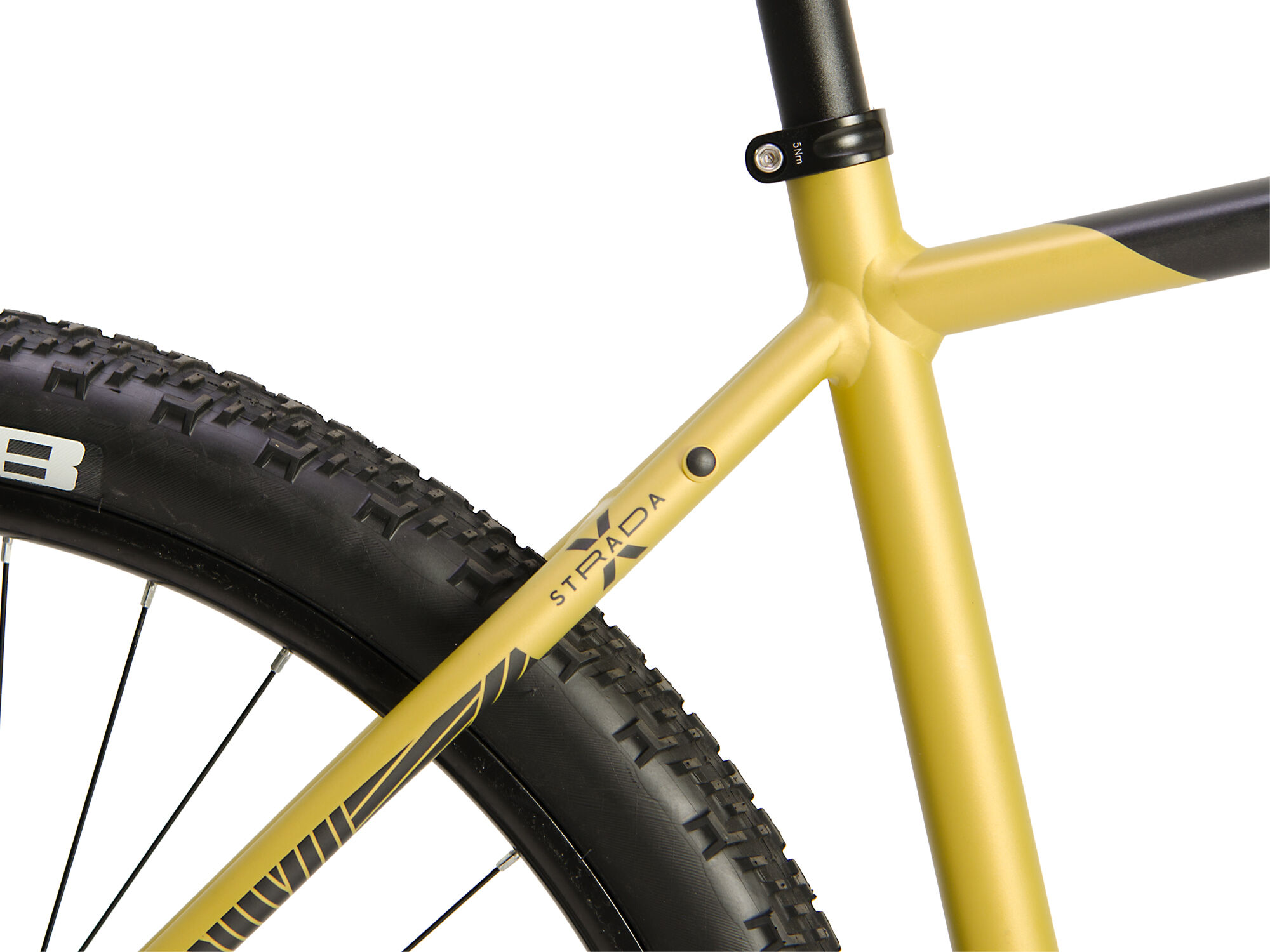 Strada City Open Gold rear stem