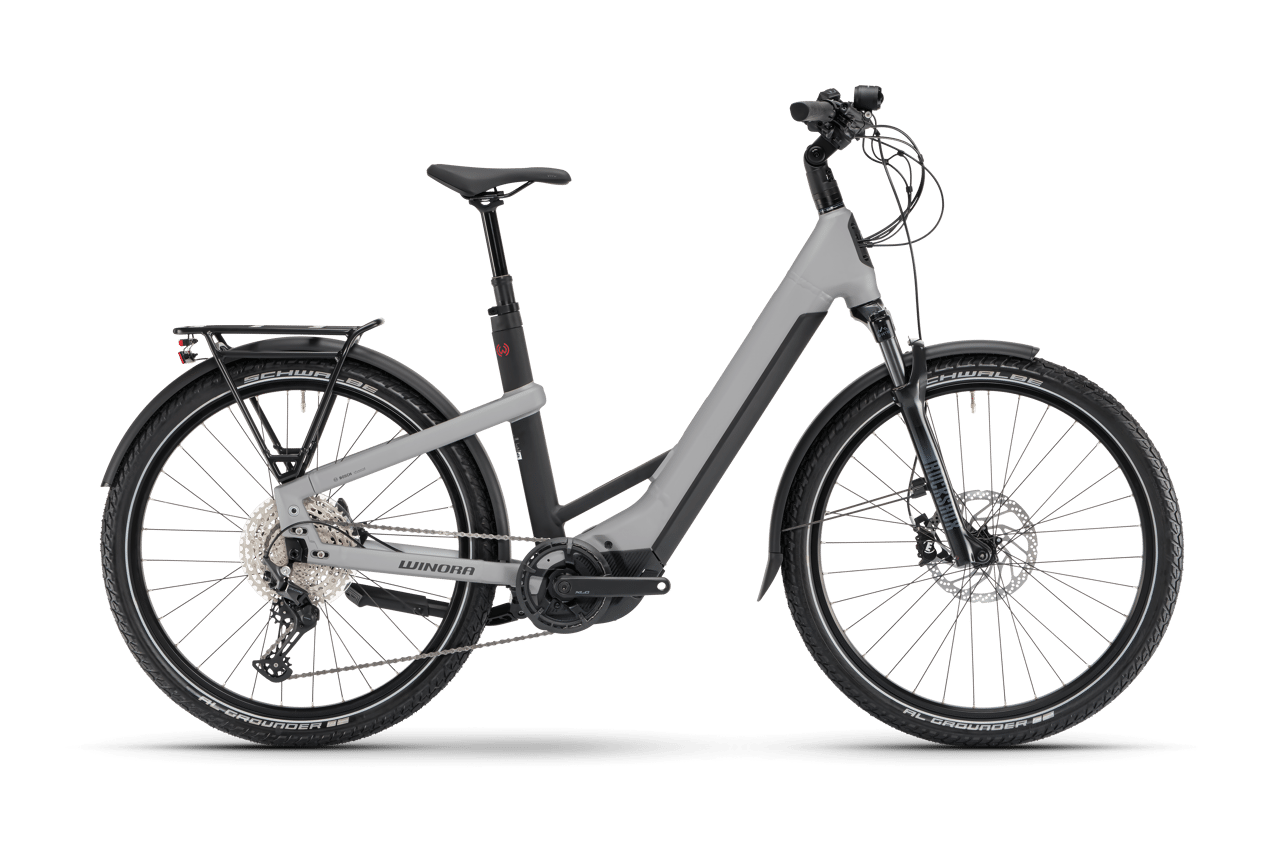 Sportliches Trekking eBike Das Yakun X12 von Winora