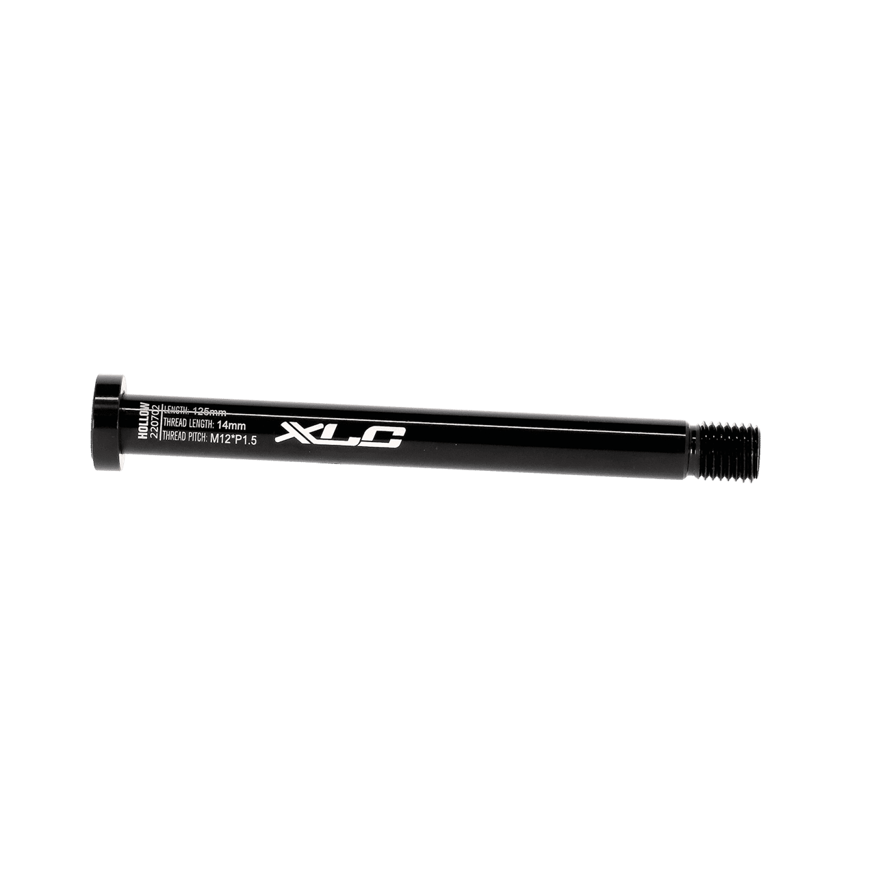XLC thru axle, QR-H04M12x1,5/14mm, 100/125mm, 5,5m