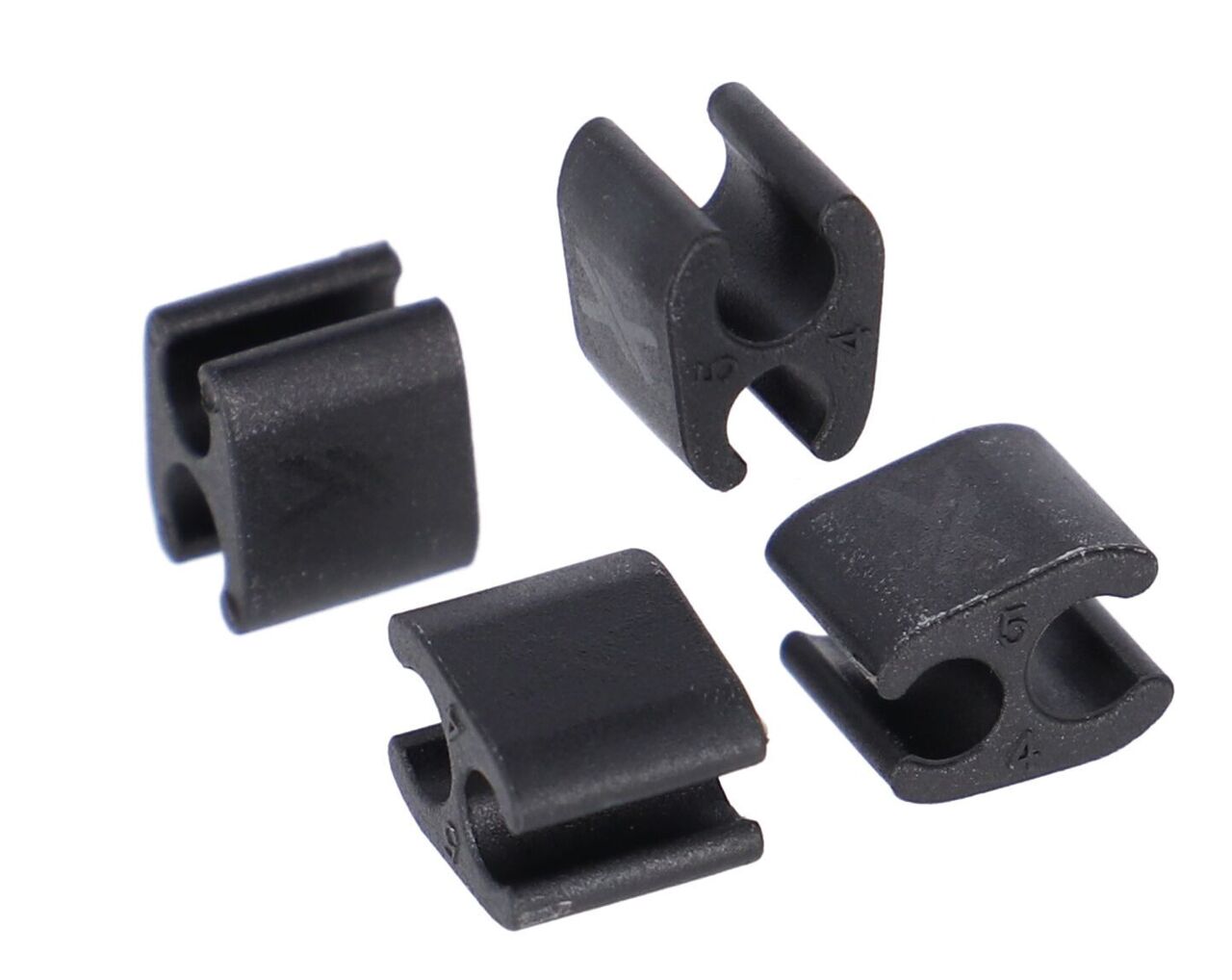 XLC kabelclip BR-X119, Ø 4 mm kabel, Ø5 mm huls 4