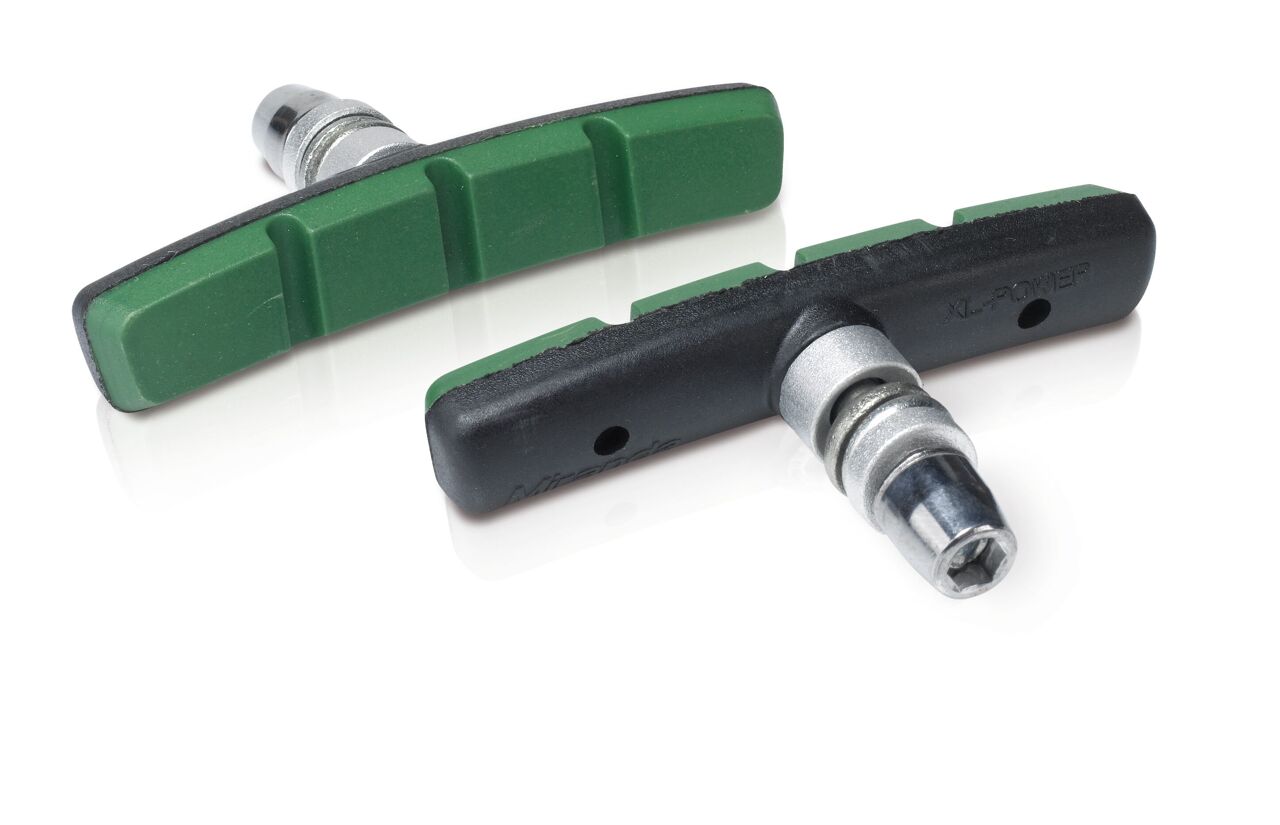 porte-patins V-Brake XLC BS-V11 2 paires, 72 mm, vert