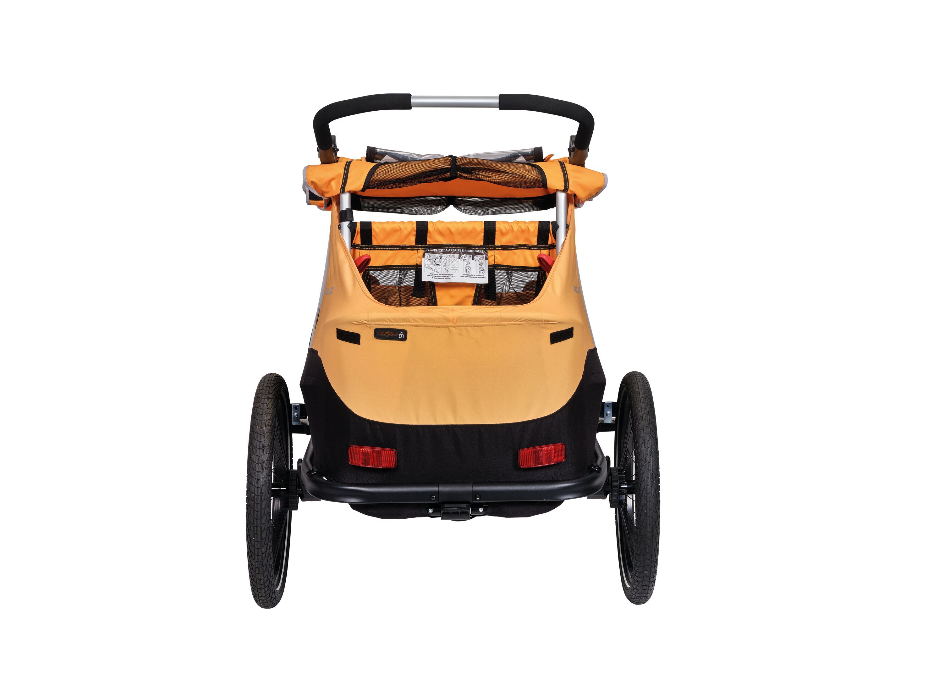 Bike trailer for 2 kids XLC Kids Trailer DUO S BS C10