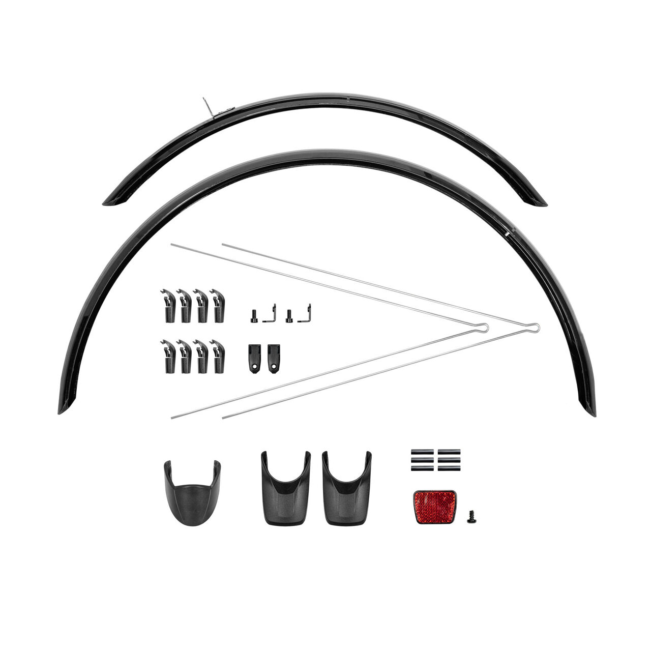 XLC spatbordenset MG-F03, 26", 58 mm, zwart