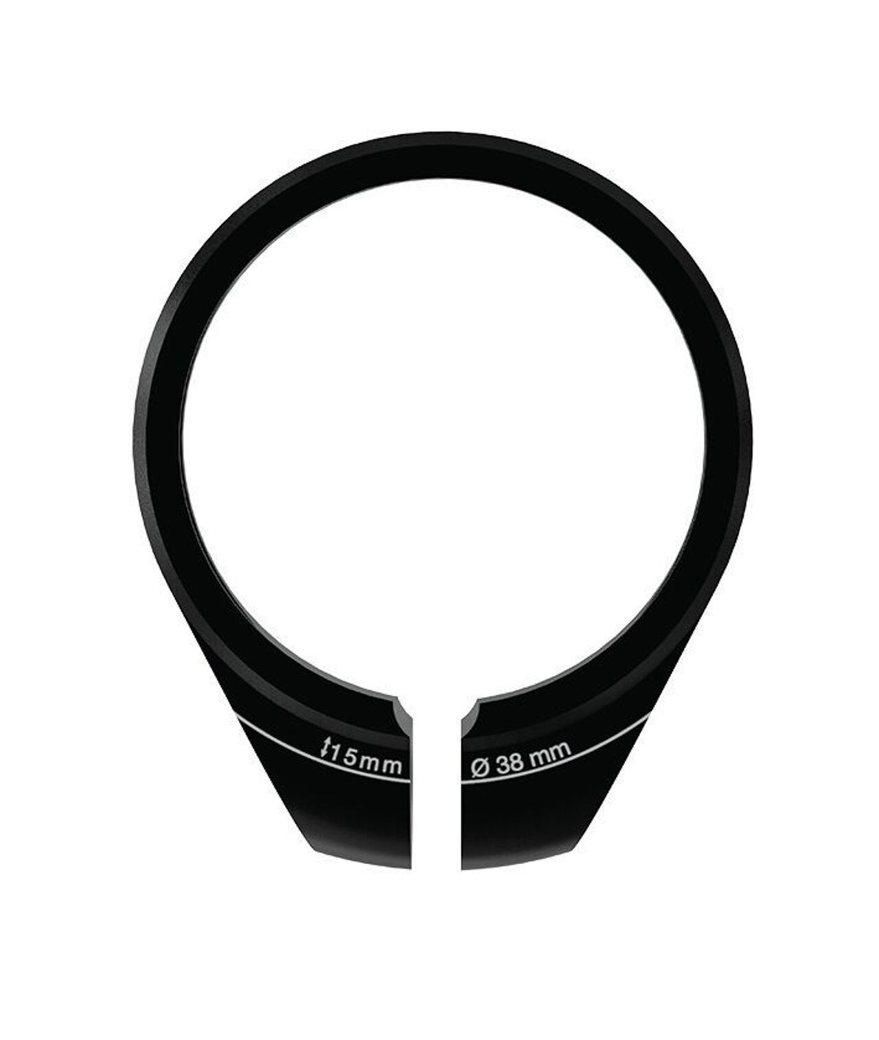 collier tige de selle XLC Ø38,mm avec œillets pour porte-bagages