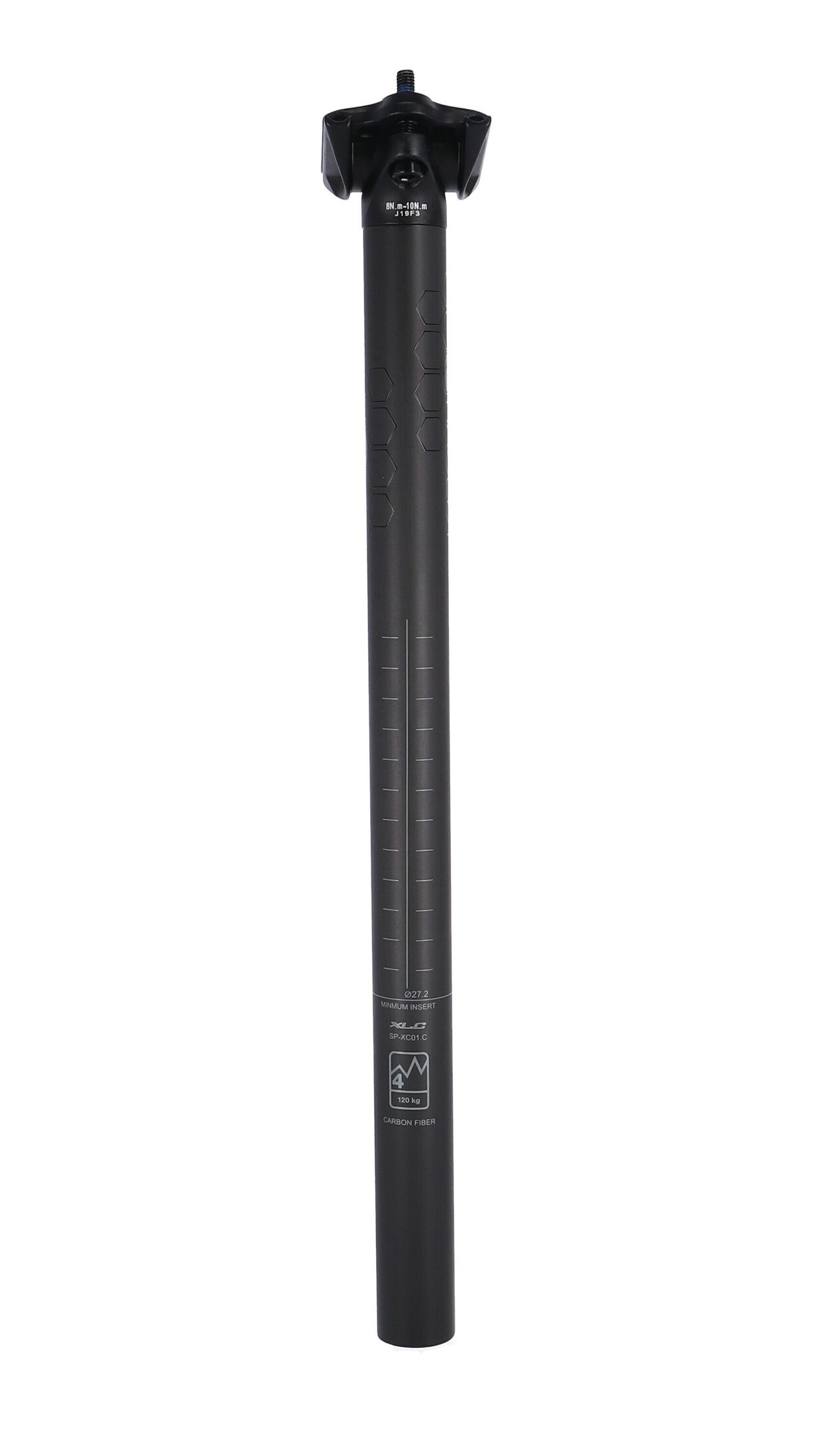 XLC Tija Raceby carbono negro Ø27,2/350mm