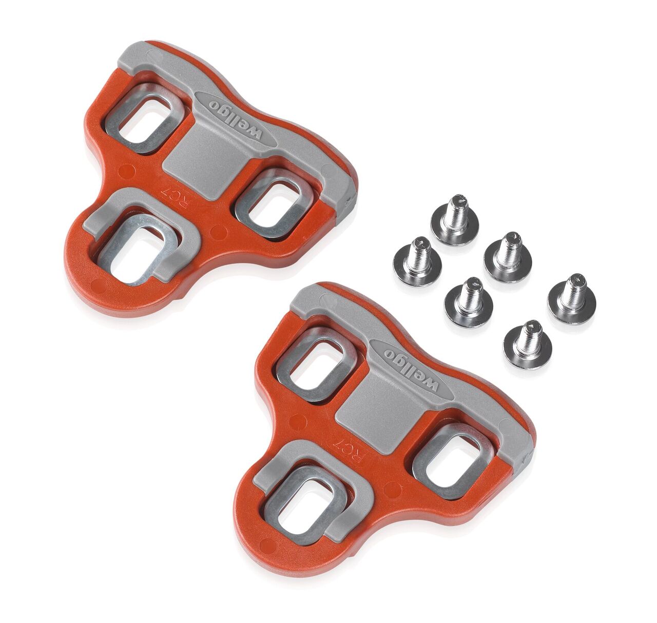 XLC set van schoenplaatjes PD-X06, past bij XLC Look pedalen, 6°, re