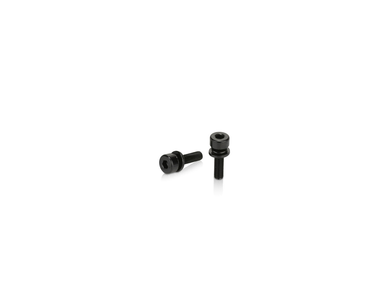XLC Tornillos para adaptador Flat Mount M5x15mm, cabeza estándar, 2 por set
