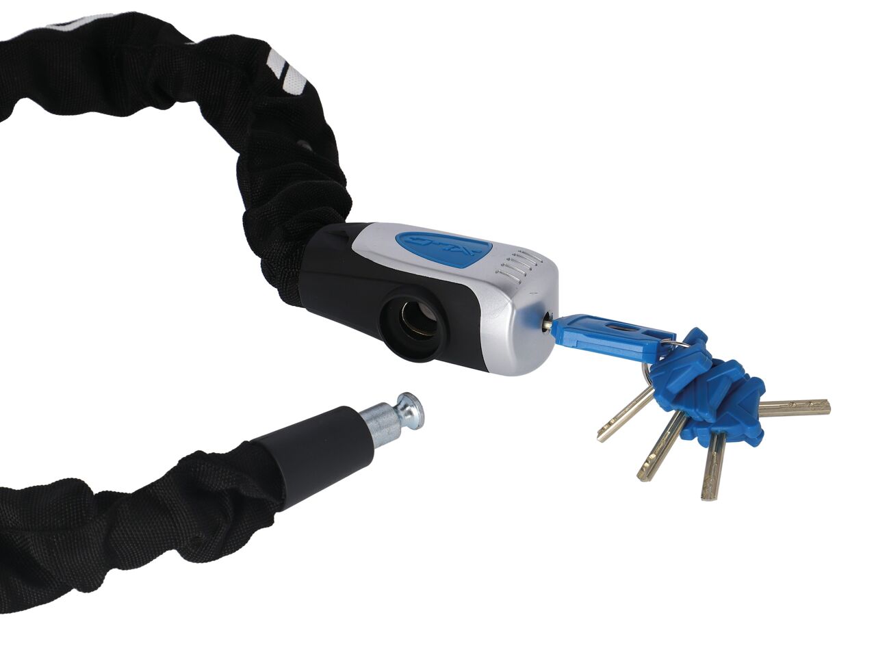 antivol chaîne XLC Cosa Nostra plus Ø 10mm/800mm,indice de sécurité 9
