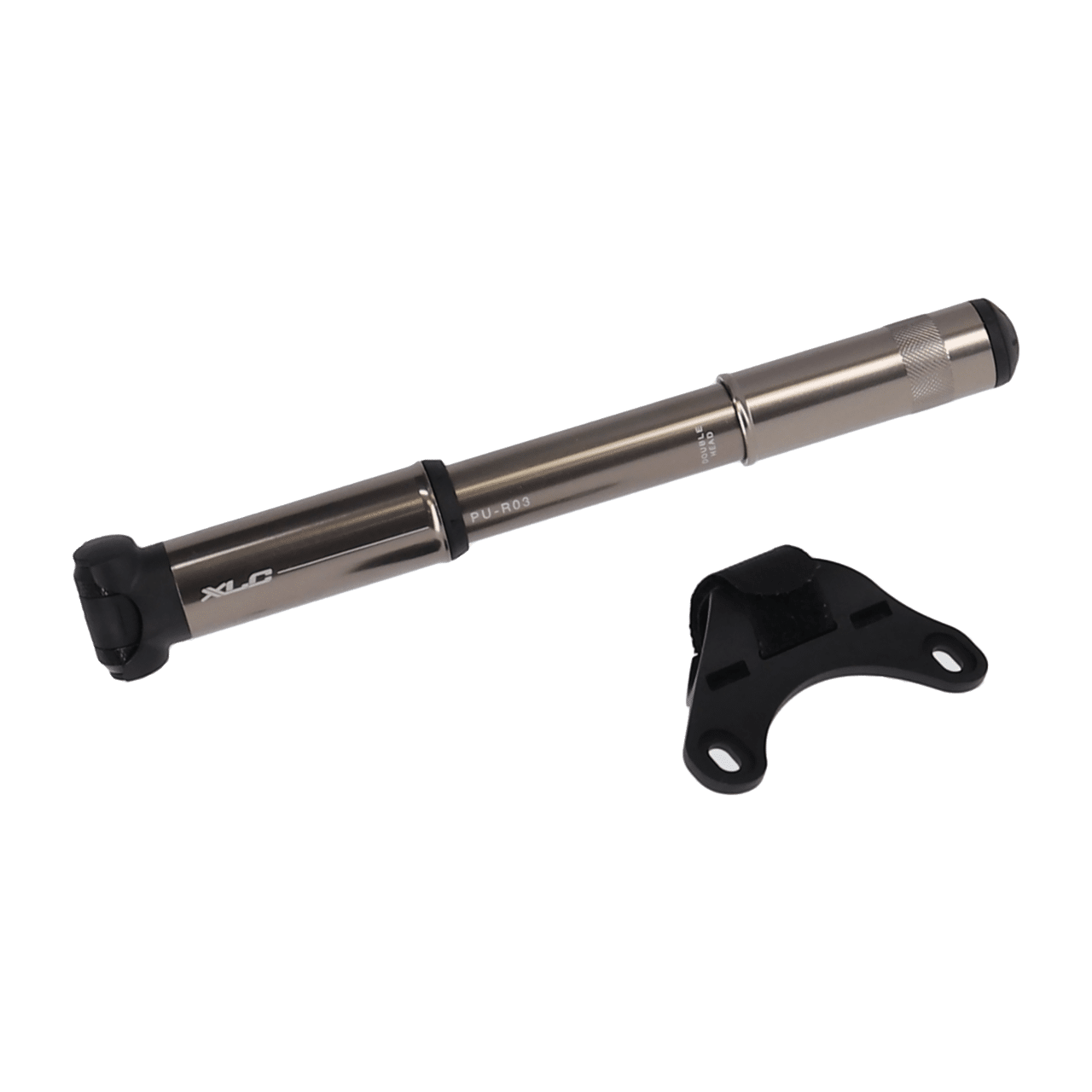 XLC mini pump Race PU-R037 bar black/silver 215mm,