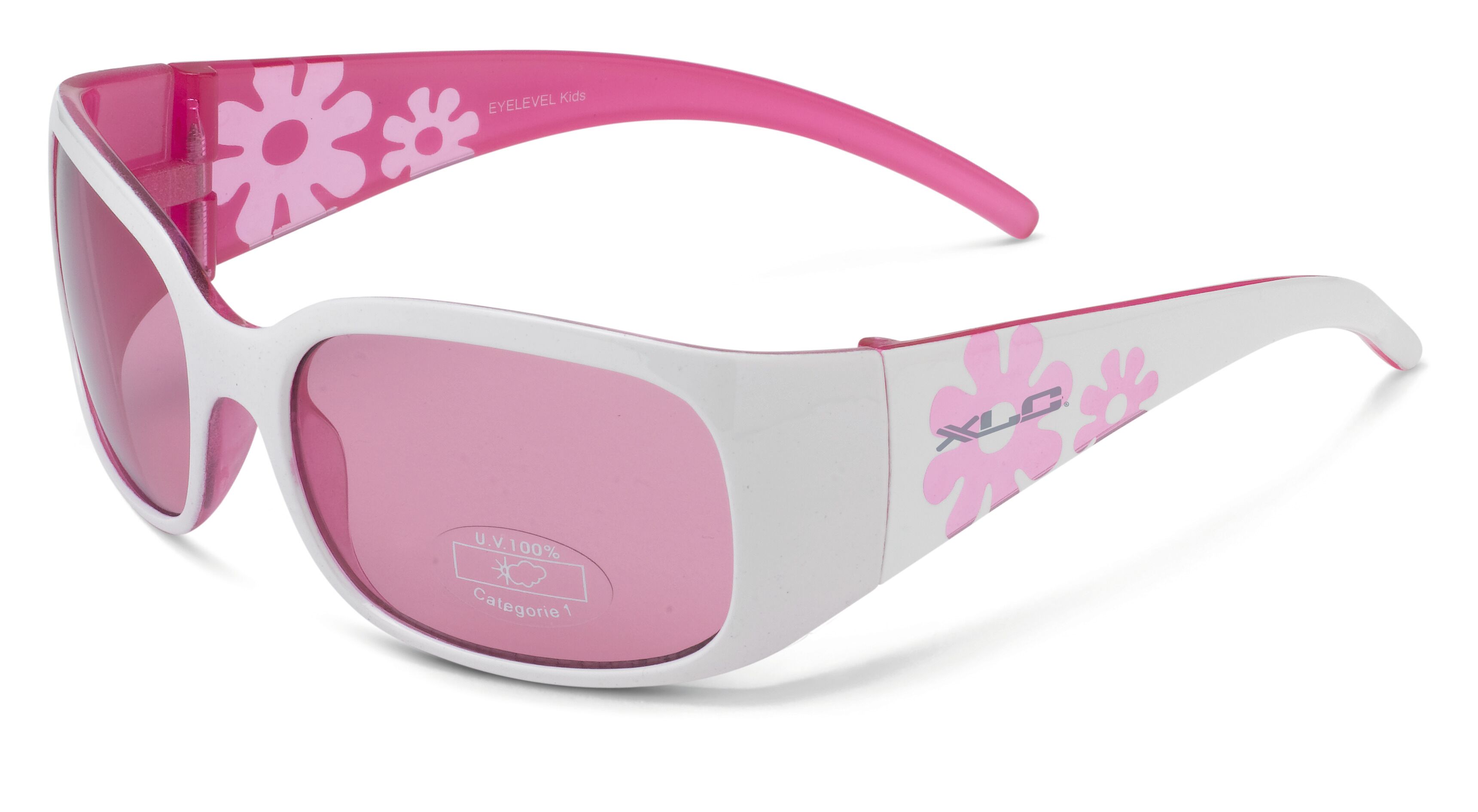 XLC kids sunglasses Maui SG K03 frame white pink Xlc