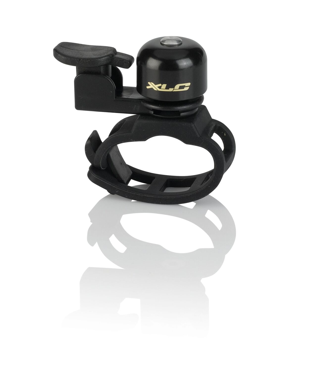 XLC minifietsbel DD-M18, zwart, Ø 21 mm, universele bevestiging