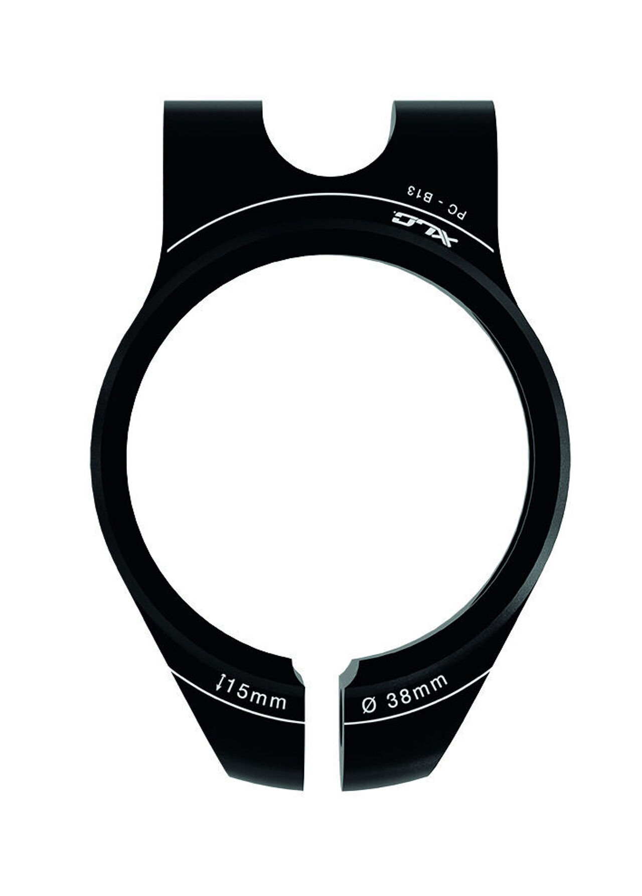 XLC seatpost clamp ring PC-B13           Ø38mm,15mm, incl carriermount           