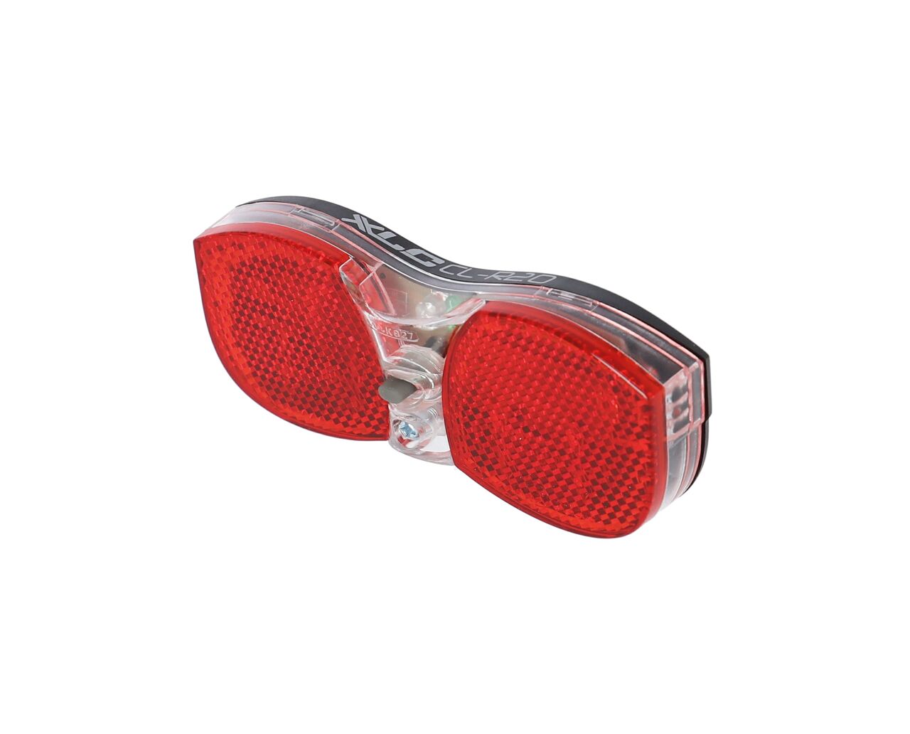 XLC Luz trasera LED a pilas  para portaequipaje, incluido reflectante