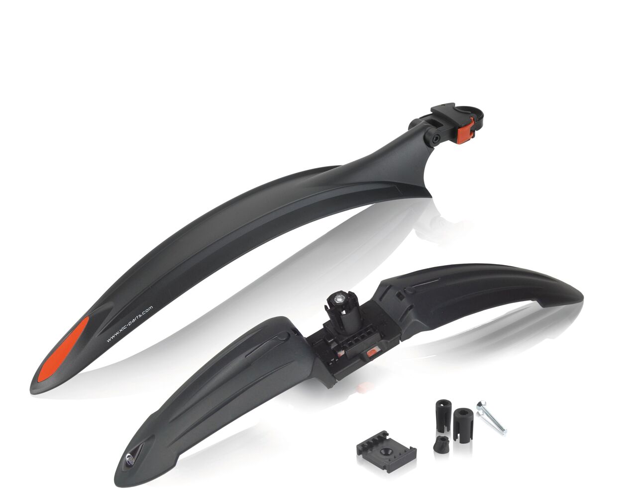 XLC spatbordenset MG-C22, 26-29", zwart