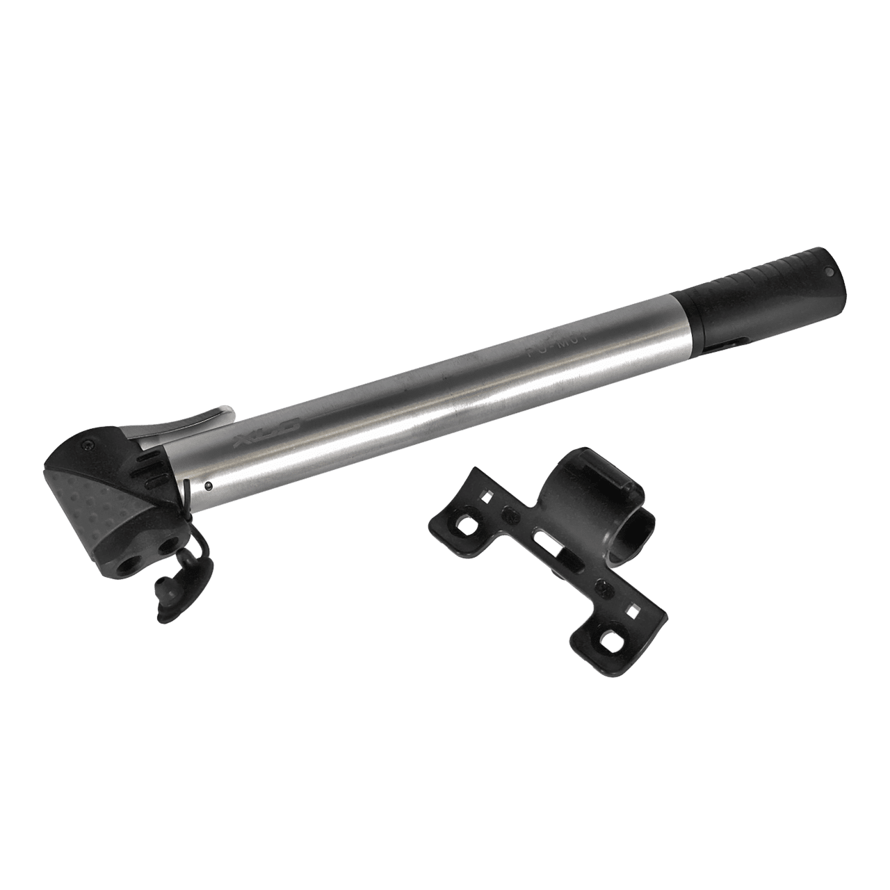 XLC mini pump Alpha PU-M016 bar silver aluminium 2