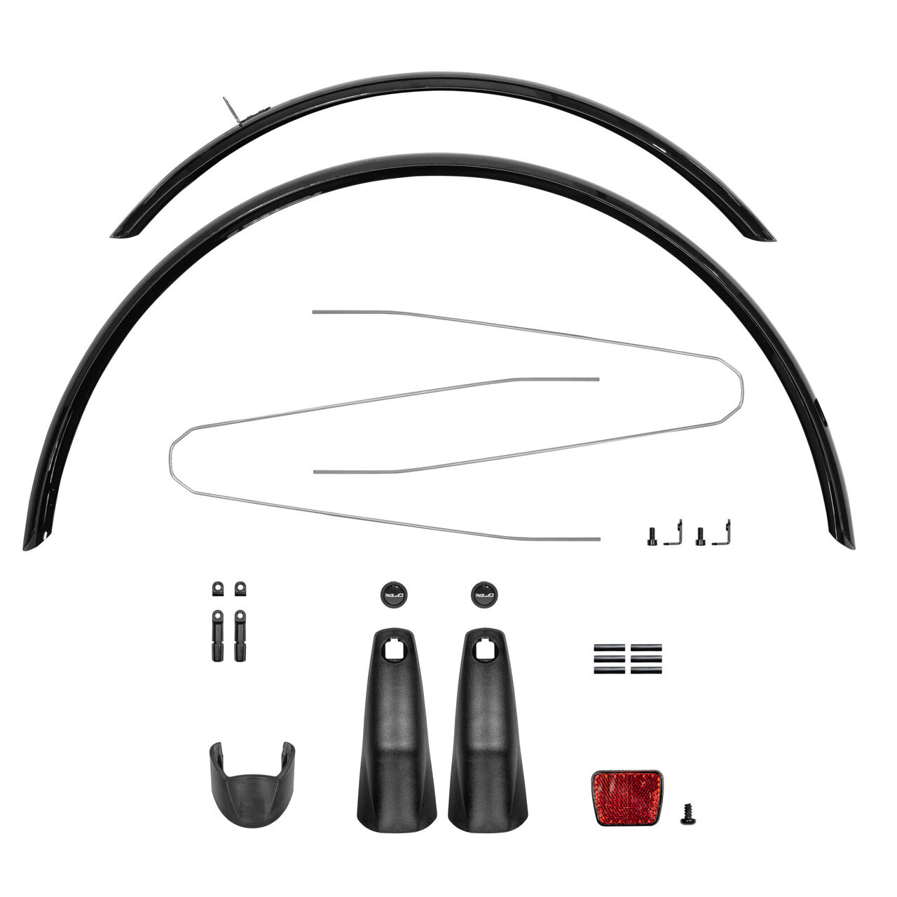 XLC spatbordenset MG-F05 28", 46 mm, zwart