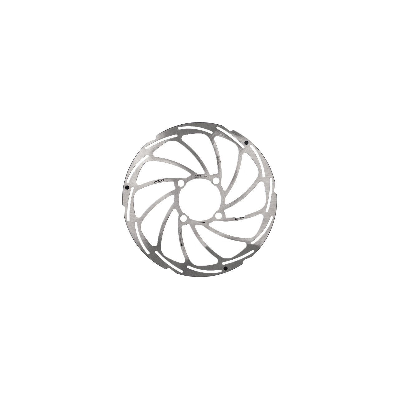 XLC Disco de freno BR-X114 Ø 160/1,8mm plata para buje-RT Rohloff