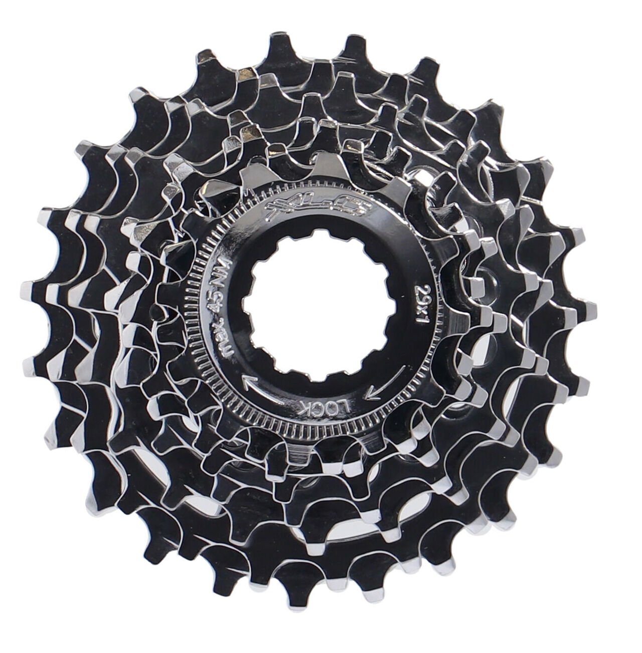 cassette XLC 8 vit. 14-15-16-17-18-19-21-23 d., Shimano