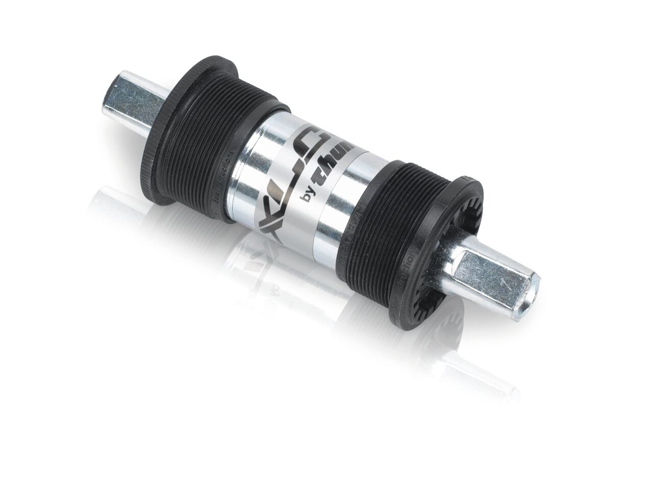 XLC eje pedalier 123 mm, BSA, JIS, BSA, 4-cantos