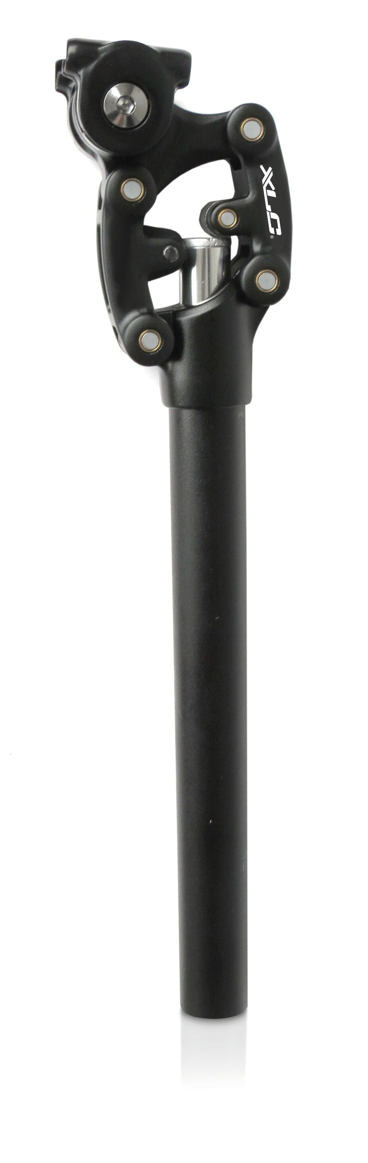 Base de tige de fourche noire de support de vélo avec adaptateur de tête  pour tête pour montage à billes
