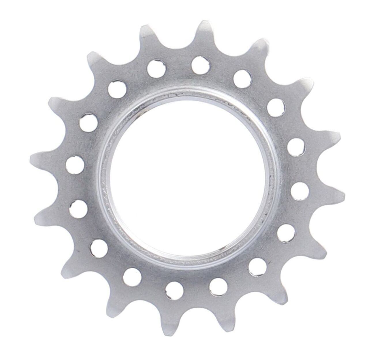 XLC Piñón Single Speed 1/8",13 dientes, con rosca cromado mate