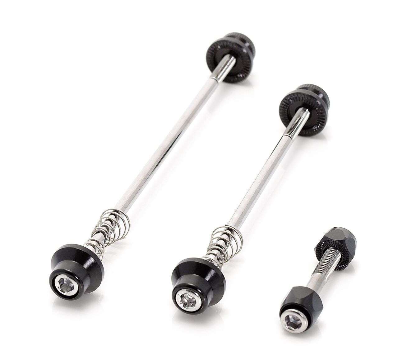 kit serrage rapide XLC a.clé hexagonale noir 115/148mm