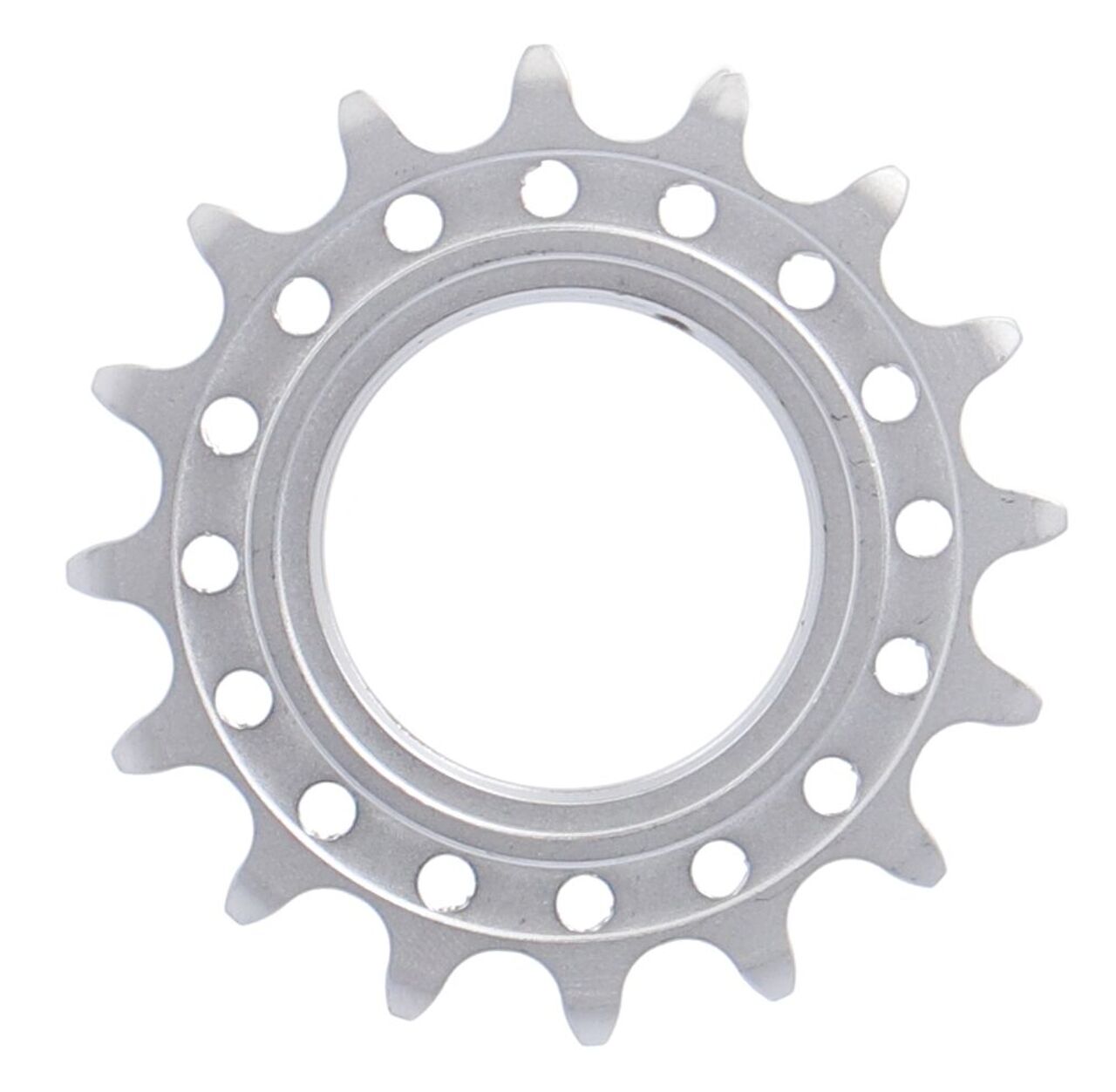 XLC Piñón Single Speed 1/8",13 dientes, con rosca cromado mate