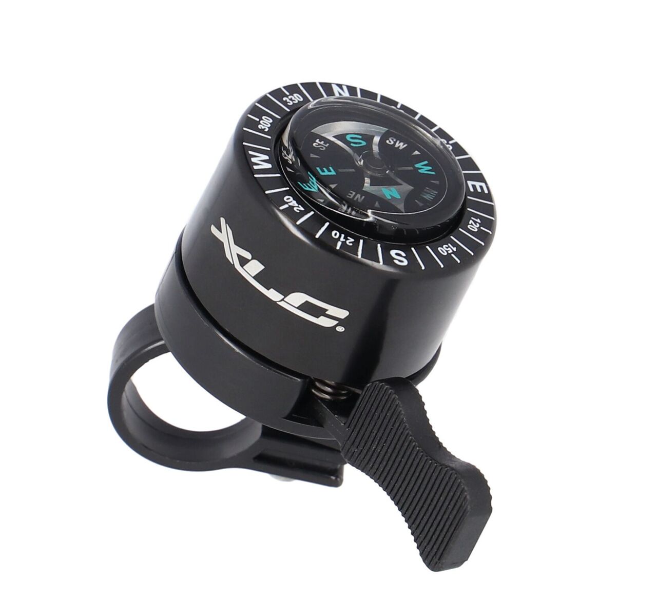 mini-sonnette avec boussole XLC DD-M36 noir
