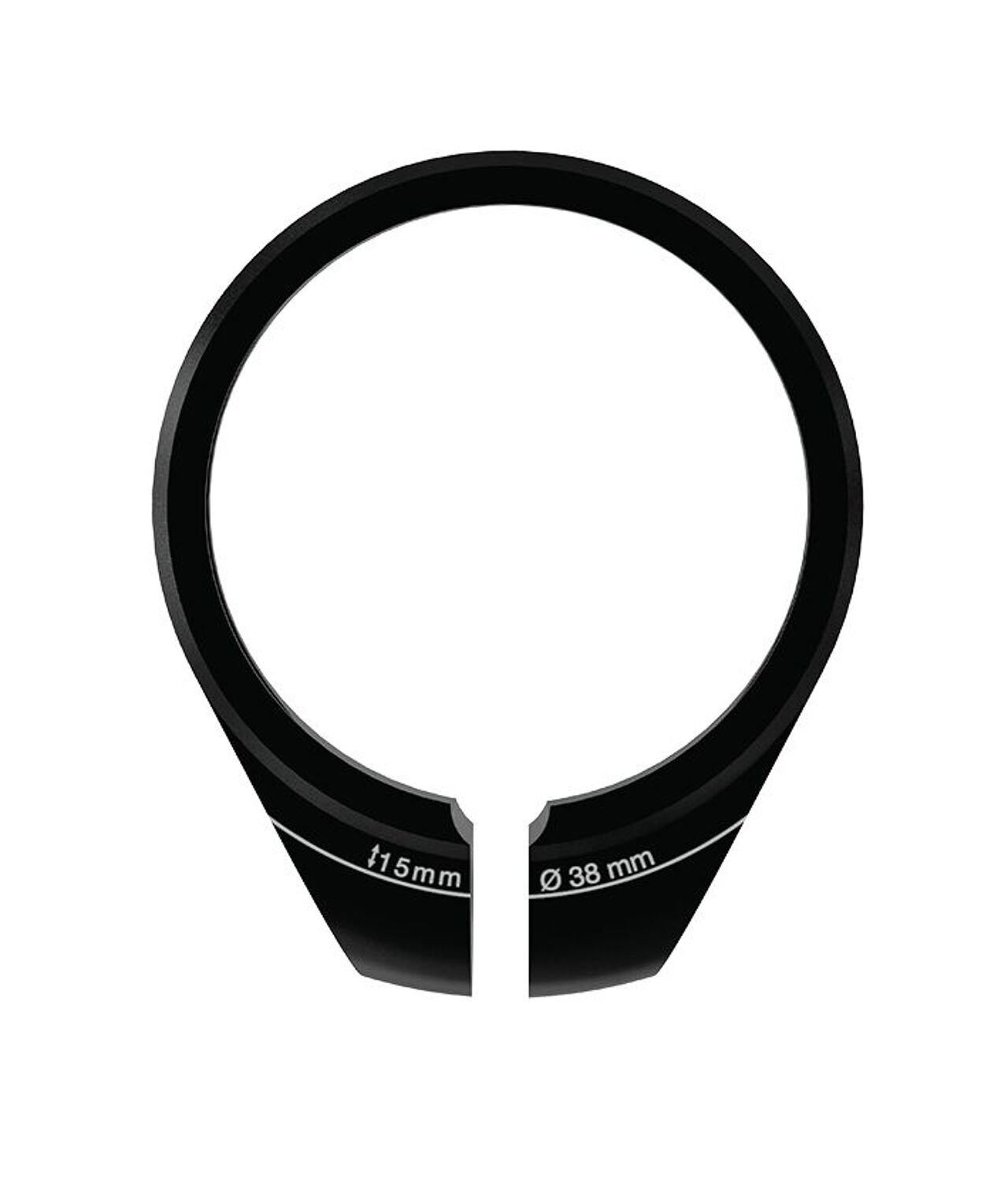 collier tige de selle XLC Ø38,mm avec œillets pour porte-bagages