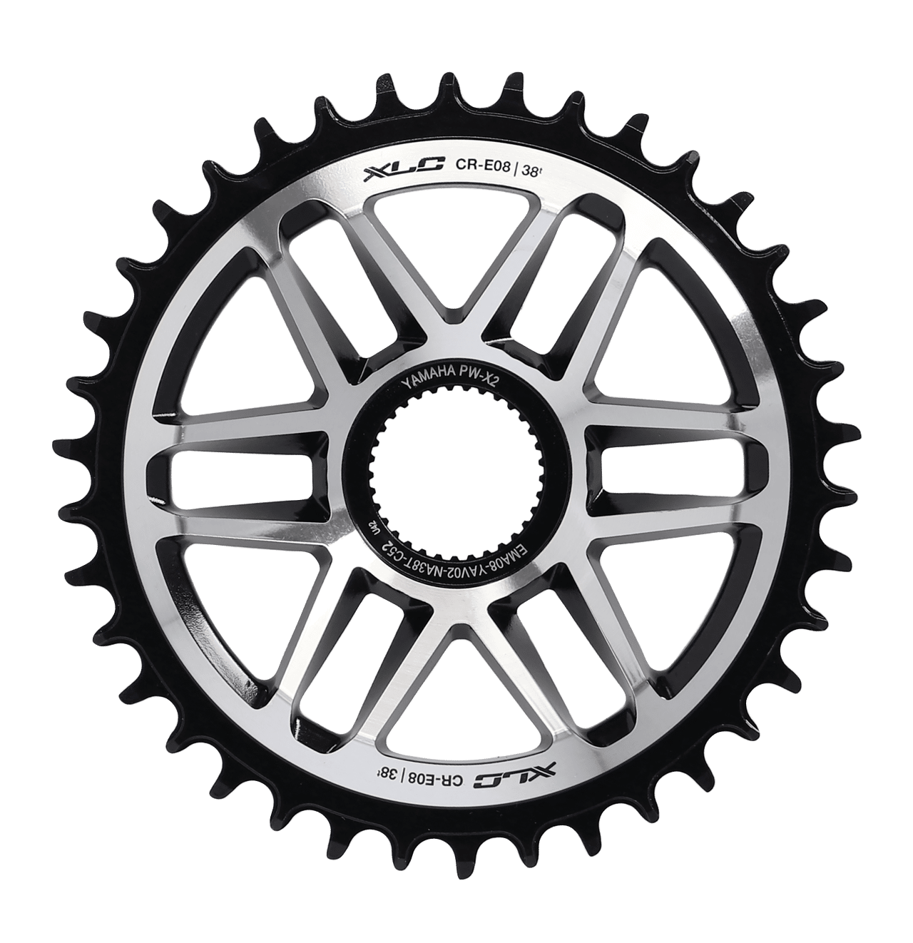 XLC eBike chainring CR-E08Yamaha PW-X2, direct mou
