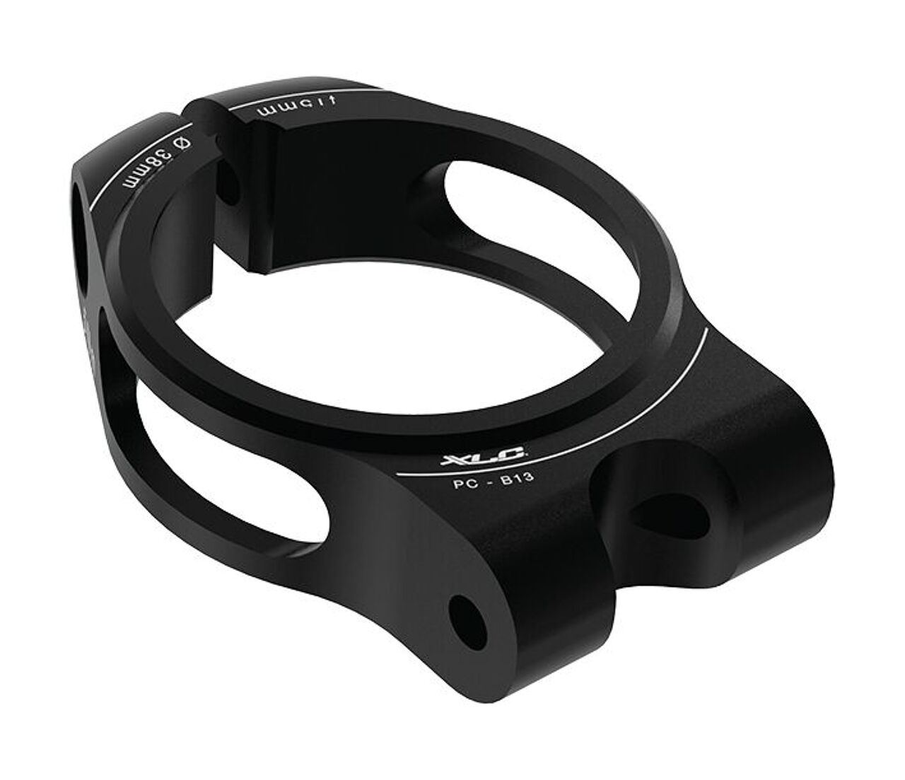 XLC seatpost clamp ring PC-B13           Ø38mm,15mm, incl carriermount           