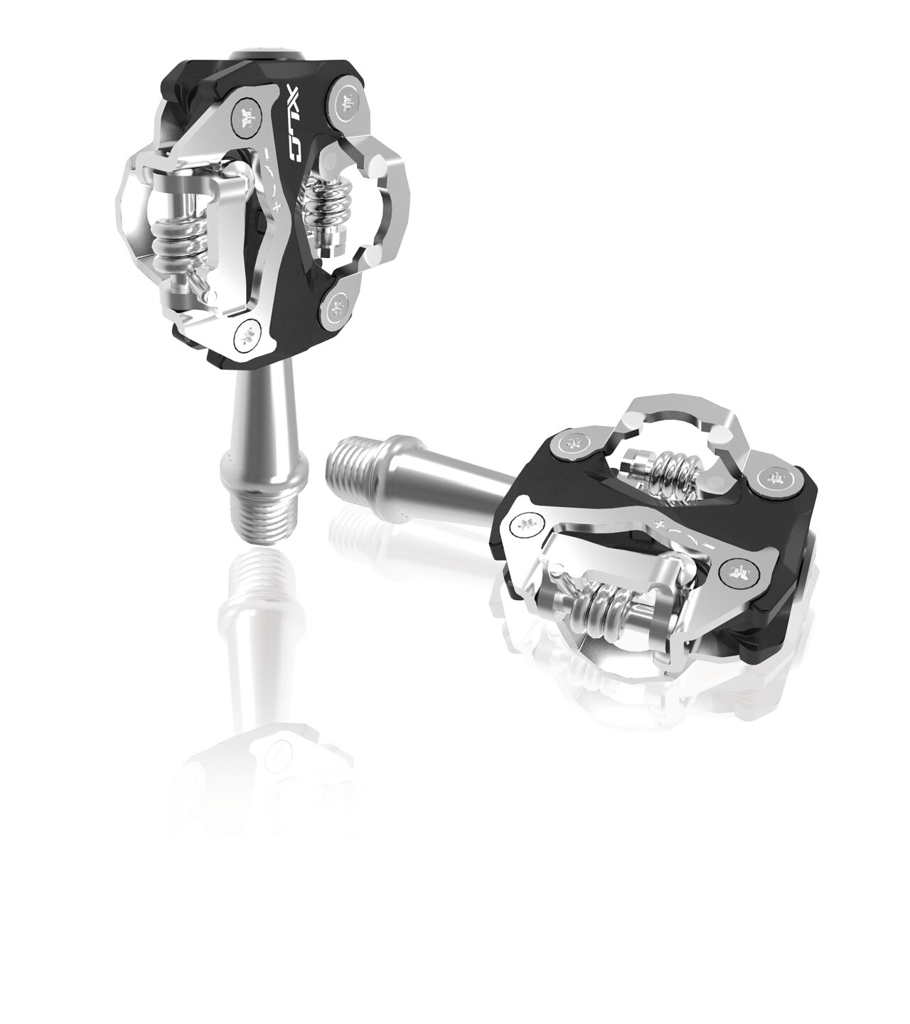 XLC pedal System PD-S15 negro/plata, bilateral