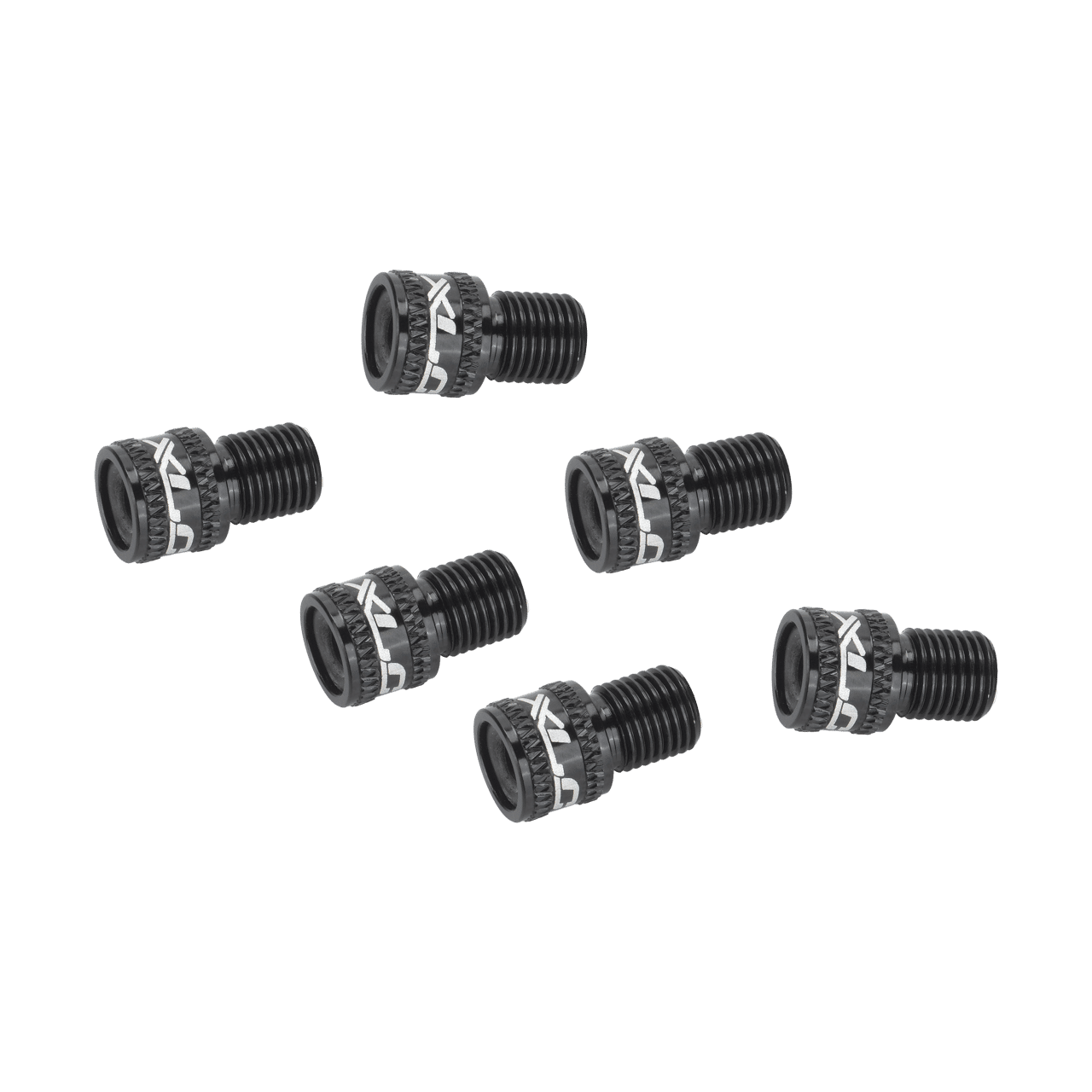 XLC Set adaptador de válvula de AV a DV/ SV negro
